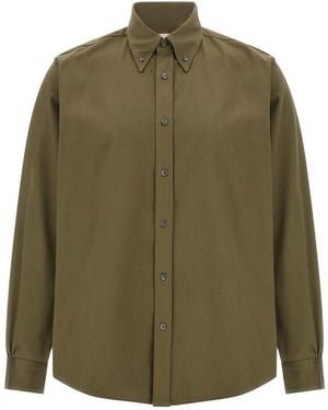 Cellar Door Button-Down Shirt - Green