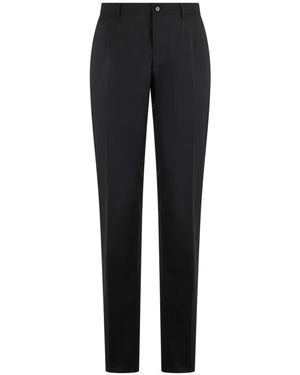 Dolce & Gabbana Slim Fit Pants - Black