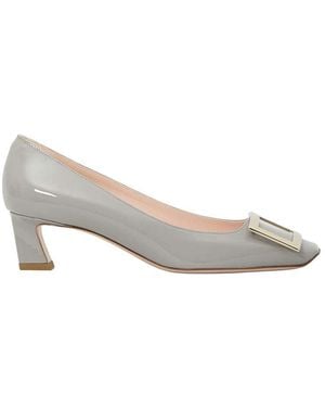 Roger Vivier Vivier Trompette Court Shoes - White
