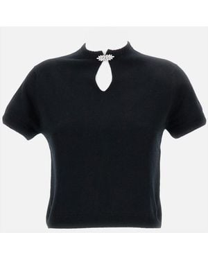 Barrie Knitted Top - Black