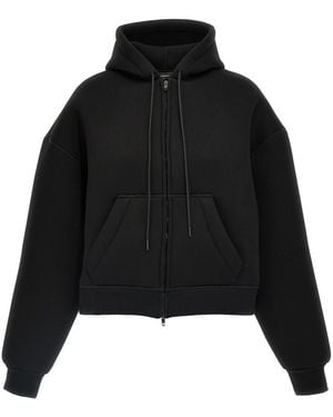 Wardrobe NYC Bonded Hoodie - Black