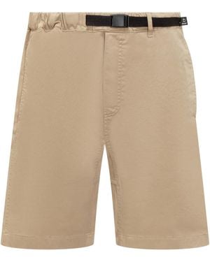 Woolrich Solid Shorts - Natural
