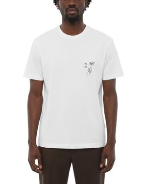 Neil Barrett Slim Crew Neck T-Shirt - White