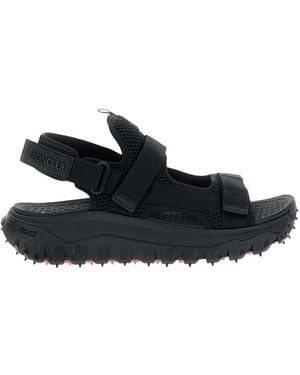 Moncler Trailgrip Vela Sandals - Black
