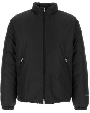 Jil Sander Mock Collar Jacket - Black