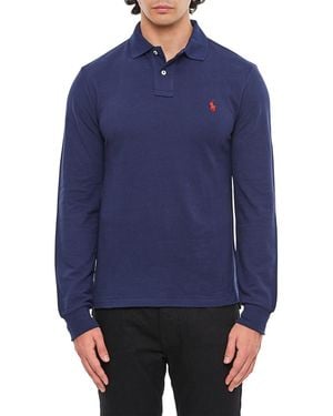 Polo Ralph Lauren Full Sleeves Polo - Blue