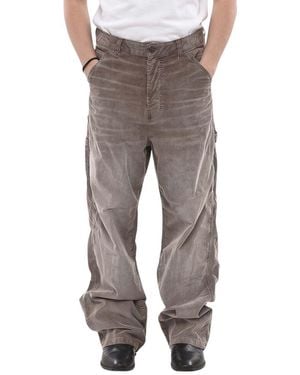 DIESEL Loose Cargo Pants - Gray