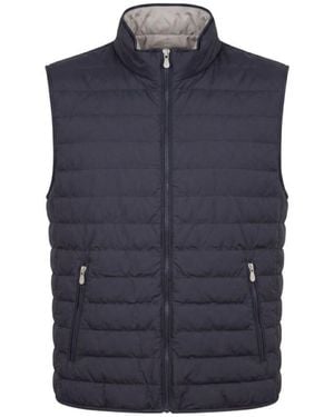 Brunello Cucinelli Quilted Jacket - Blue