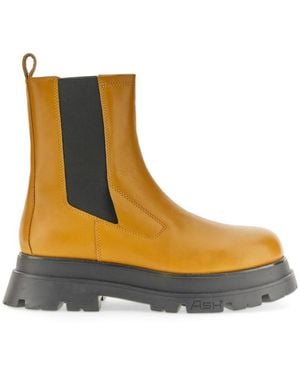 Ash Leather Boots - Blue