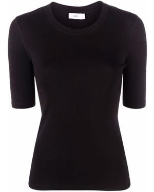 Closed Cotton Crewneck T-Shirt - Black