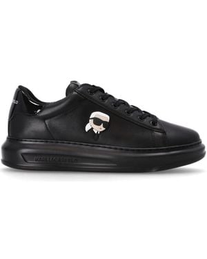 Karl Lagerfeld Logo Sneakers - Black