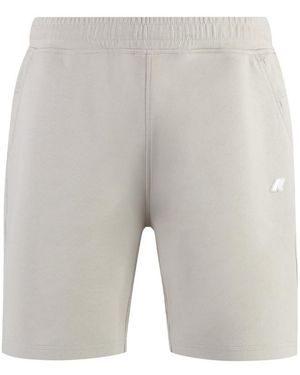 K-Way Logo Shorts - Gray