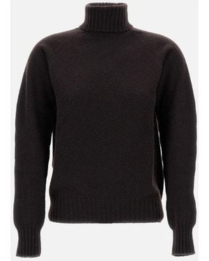 Drumohr High Neck Jumper - Black