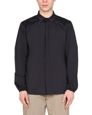 Monobi Solid Shirt Jackets - Blue
