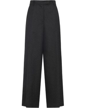 Dries Van Noten Printed Trouser - Black