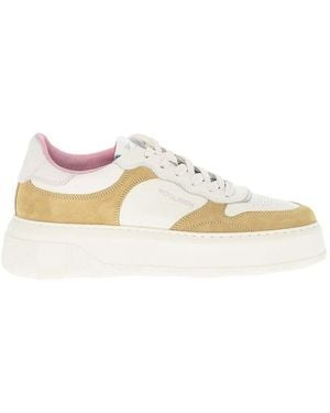 Woolrich Color Block Sneakers - White