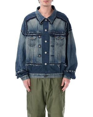 Junya Watanabe Oversized Denim Jacket - Blue