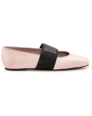 Givenchy Logo Ballet Flats - Pink