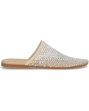 Alysi Embellished Mules - Metallic