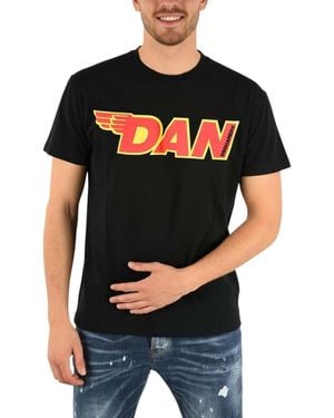 DSquared² Graphic Print T-Shirt - Black