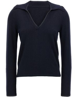 Fortela V Neck Sweater - Blue