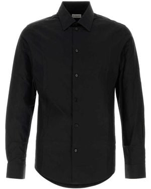 Burberry Solid Shirt - Black