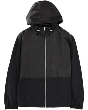 BOSS Solid Hood Jacket - Black