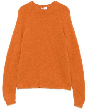 Base London Raglan-Sleeve Sweater - Orange