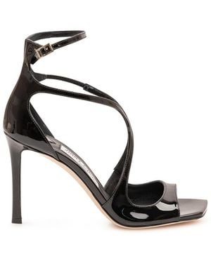 Jimmy Choo Ankle Strap Heels - Black