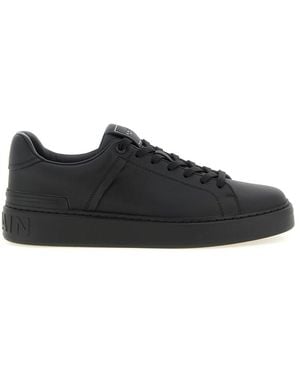 Balmain Logo Sneakers - Black