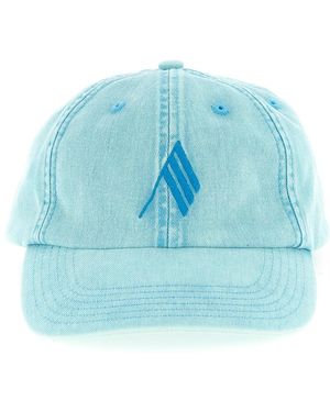 The Attico Logo Baseball Hat - Blue