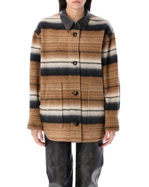 Isabel Marant Dayvi Jacket - Brown