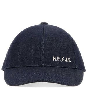 A.P.C. Rabbit Logo Baseball Hat - Blue
