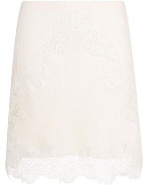 Chloé Wool Skirt - Natural