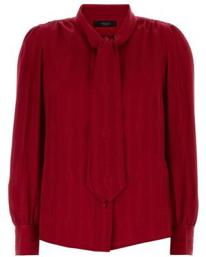 Gucci Silk Shirt - Red