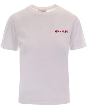 MC2 Saint Barth Embroidered Crew Neck T-Shirt - White
