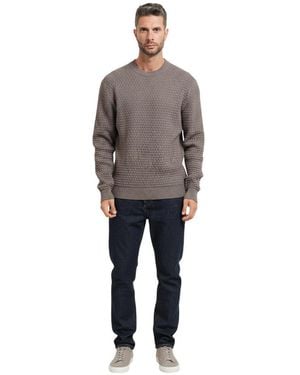 HUGO Crew Neck Jumper - Grey