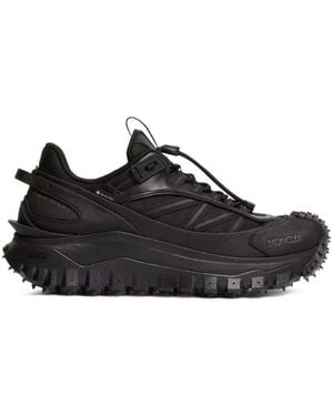 Moncler Drawstring Sneakers - Black