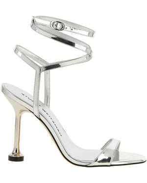Stuart Weitzman Ankle Strap Heels - Metallic