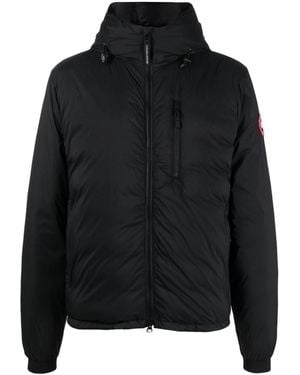 Canada Goose Hooded Jacket - Black