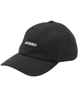 Jacquemus Logo Baseball Cap - Black