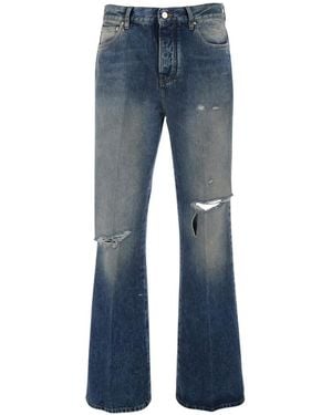 Amiri Mid Rise Jeans - Blue