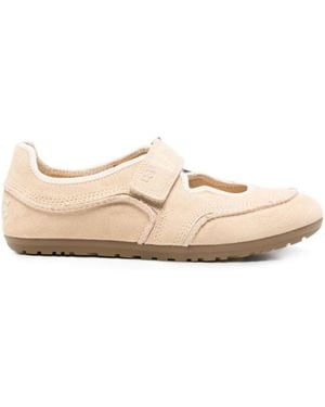 UGG Quill Mary-Jane Ballet Flats - Natural