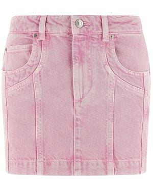 Isabel Marant Marant Etoile 'Juana' Skirt - Pink