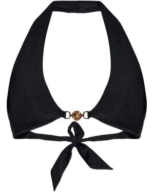 Versace Bikini Top Swimwear - Black