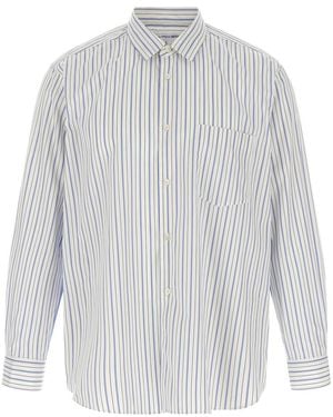 Comme des Garçons Relaxed Striped Shirt - White