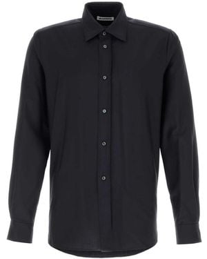 Jil Sander Midnight Regular Shirt - Blue