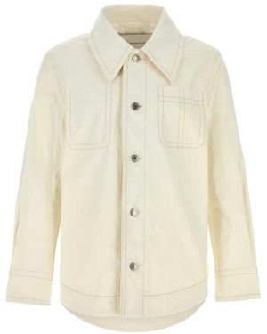 Ami Paris Shirt Collar Jacket - White