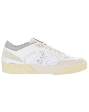 EA7 Logo Pride Sneakers - White