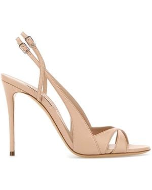 Casadei Solid Sandalo Pumps & Heels - Natural